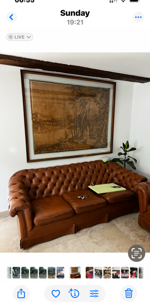 Chesterfield Garnitur 3+1